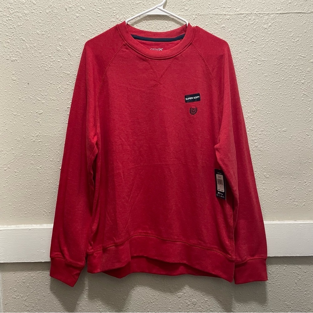 2 for 30✨NEW Chaps Super Soft Red Pullover